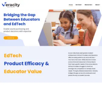 Veracityvs.com(Veracity) Screenshot