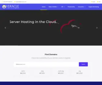 Veracle.com(Business Software and Cloud) Screenshot