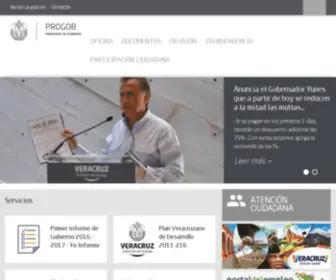 Veracruz-Programa.gob.mx(Programa de Gobierno) Screenshot