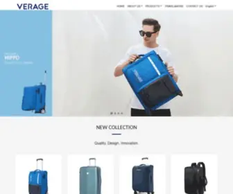 Verage.com(Hangzhou Gema Suitcases&Bags Co) Screenshot