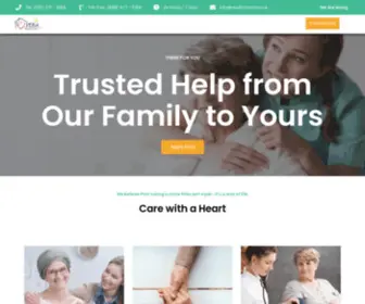 Verahomecare.ca(VERA Home Care) Screenshot