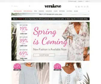 Verakeve.com(Dresses, Shoes and Accessories On Sale Today) Screenshot