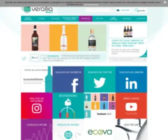 Verallia.com.br(Verallia Brazil) Screenshot