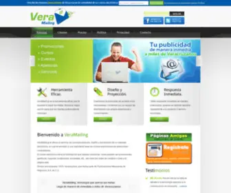 Veramailing.com(Servicio de Mailing en Veracruz) Screenshot