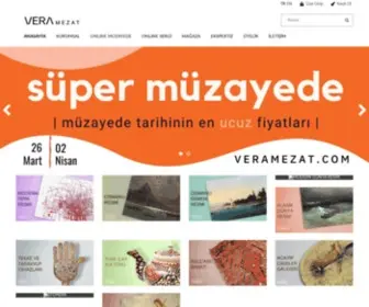 Veramezat.com(Vera Mezat) Screenshot