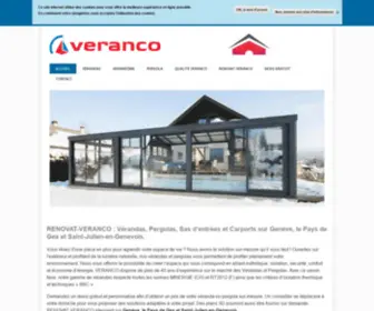 Veranda-Veranco-Geneve.ch(Véranda & Pergola à Genève) Screenshot