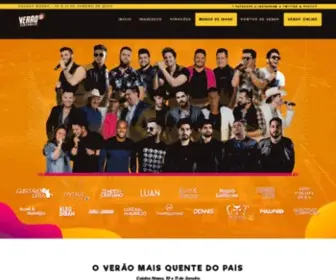 Veraosertanejo.com.br(Verrão) Screenshot