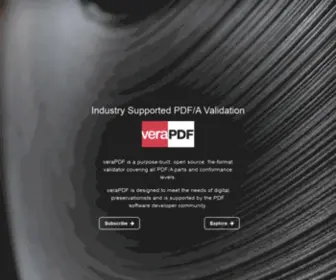 Verapdf.org(Industry Supported PDF/A Validation) Screenshot