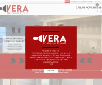 Veraprestigiousdrywall.com(Mysite) Screenshot