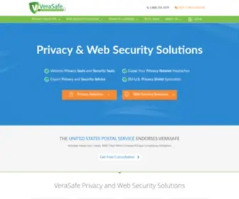 Verasafe.com(Data Protection and Privacy Compliance Solutions) Screenshot