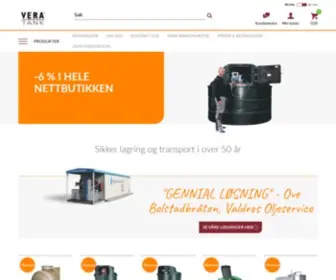 Veratank.no(Nettbutikk) Screenshot