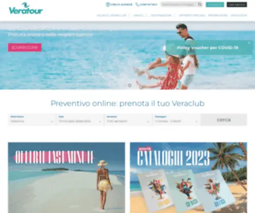 Veratour.com(Sito Ufficiale) Screenshot