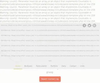Veravangroos.nl(Vera van Groos) Screenshot