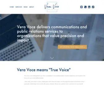 Veravocepr.com(Vera Voce) Screenshot