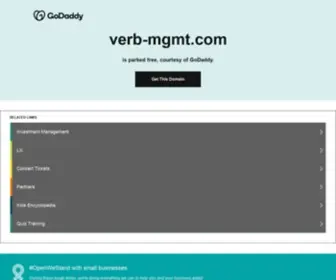 Verb-MGMT.com(Verb MGMT) Screenshot