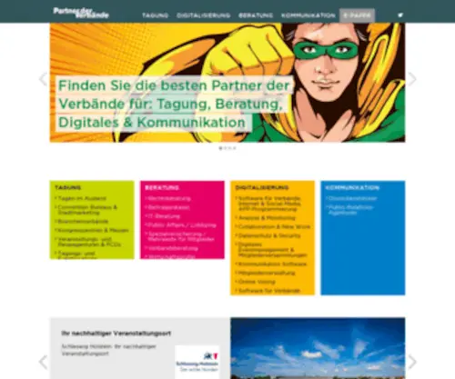 Verbaende-Serviceguide.de(Partner) Screenshot