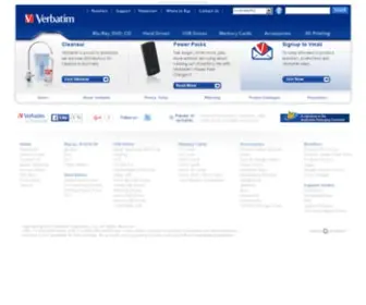 Verbatim.com.au(Official site for Verbatim products in Australia and NZ) Screenshot