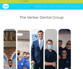 Verberdentalgroup.com(The Verber Dental Group partnership model) Screenshot