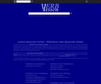 Verblisten.de(Deutsche Verben) Screenshot