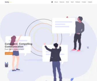 Verblyinc.com(Verbly Integrated Communications) Screenshot