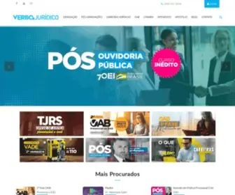 Verbojuridico.com.br(Excelência em ensino jurídico) Screenshot