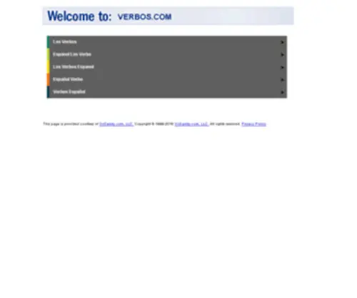 Verbos.com(Verbos) Screenshot