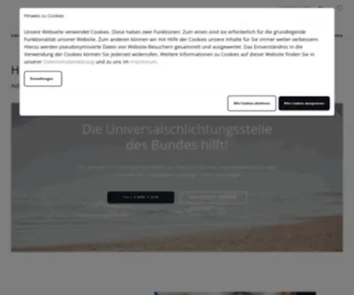 Verbraucher-SChlichter.de(Universalschlichtungsstelle des bundes) Screenshot