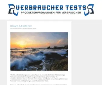 Verbrauchertests.org(Produkte) Screenshot