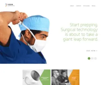 Verbsurgical.com(Verb Surgical) Screenshot
