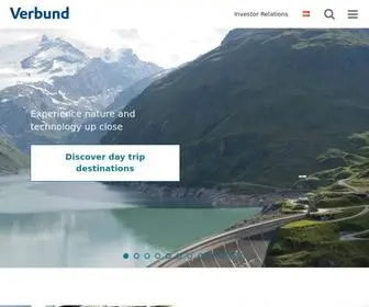 Verbund.com(Erneuerbare Energie) Screenshot