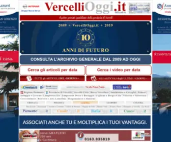 Vercellioggi.it(Giornale di Vercelli) Screenshot
