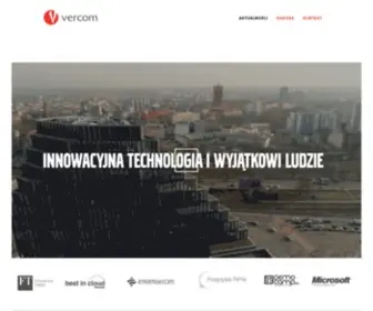 Vercom.pl(Vercom SA) Screenshot