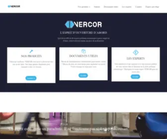 Vercor.fr(Spécialiste de la porte piétonne automatique et portes souples) Screenshot