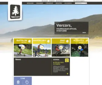 Vercors.fr(Le site est en cours de maintenance) Screenshot