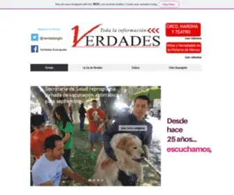 Verdadesgto.com(Portada) Screenshot