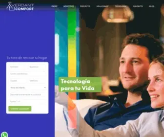 Verdantcomfort.com(Verdant Comfort) Screenshot