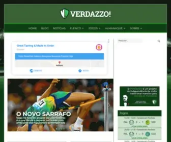 Verdazzo.com.br(O site da torcida Palmeirense) Screenshot