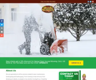 Verde-Scapesllc.com(Landscape Designer & Lawn Maintenance in Alexandria) Screenshot