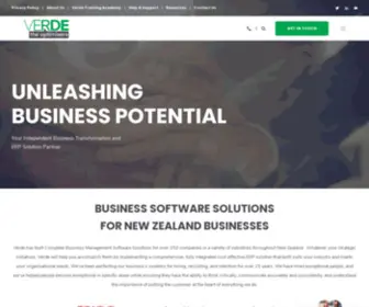 Verde.co.nz(Complete Business Management Software) Screenshot