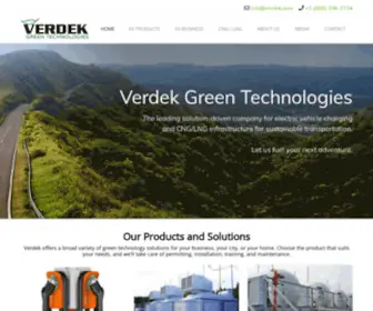 Verdek.com(EV Charging) Screenshot