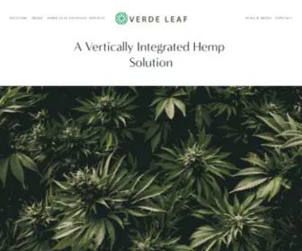 Verdeleafgroup.com(Verde Leaf) Screenshot