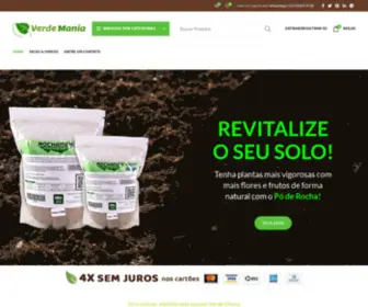 Verdemania.com.br(Verde Mania) Screenshot