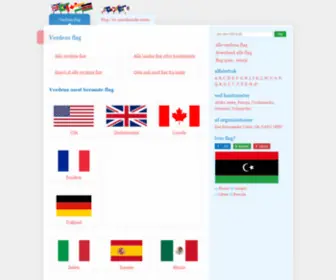 Verdensflag.dk(Verdens flag) Screenshot