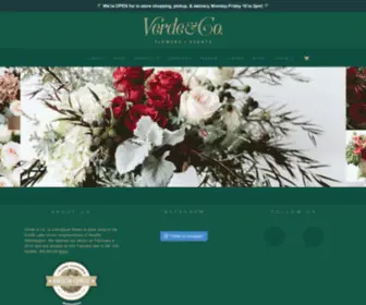 Verdeseattle.com(Verde & Co) Screenshot