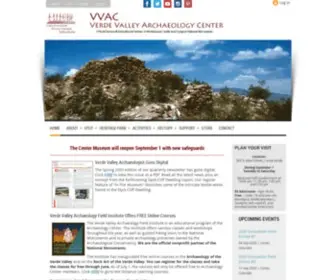 Verdevalleyarchaeology.org(Verde Valley Archaeology Center & Museum) Screenshot