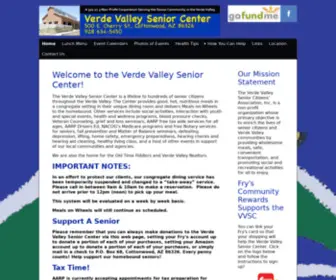 Verdevalleyseniorcenter.org(Verde Valley Senior Center) Screenshot