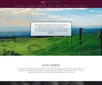 Verdevalleywine.org(Verde Valley Wine Consortium) Screenshot