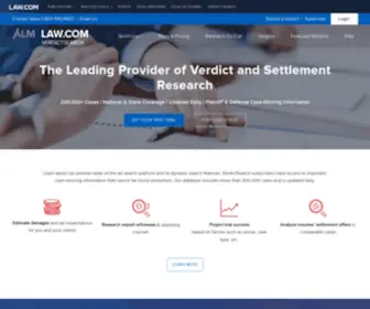 Verdictsearch.com(Verdictsearch) Screenshot