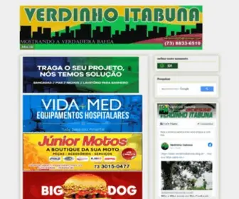Verdinhoitabuna.blog.br(Verdinho Itabuna :: O mais acessado de Itabuna e região) Screenshot