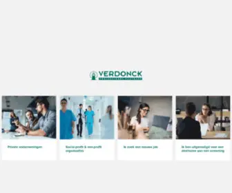 Verdonckpersoneel.com(Verdonck Professional Partners) Screenshot